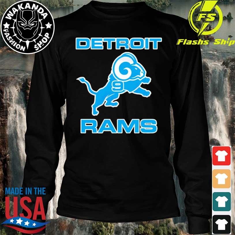 Detroit Rams logo T-shirt