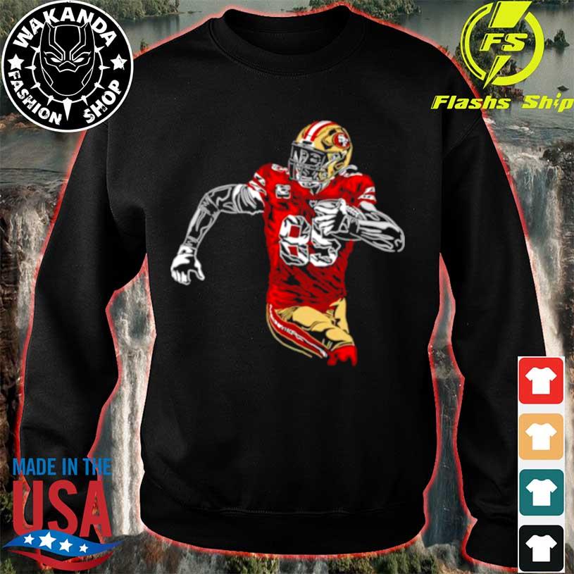 george Kittle 85 San Francisco 49ers football shirt