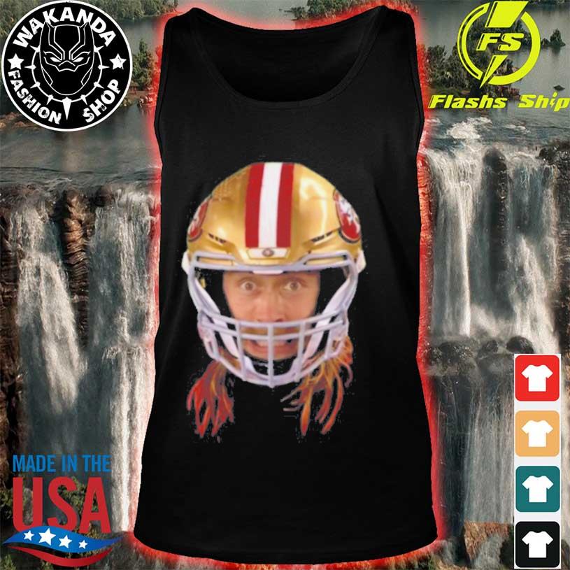 George Kittle San Francisco Football Sports Face Shirt