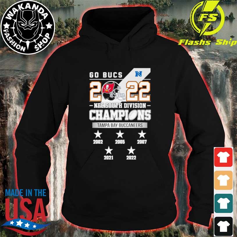 Tampa Bay Buccaneers Back to Back NFC South Champs 2021 2022 shirt, hoodie,  sweater, long sleeve and tank top