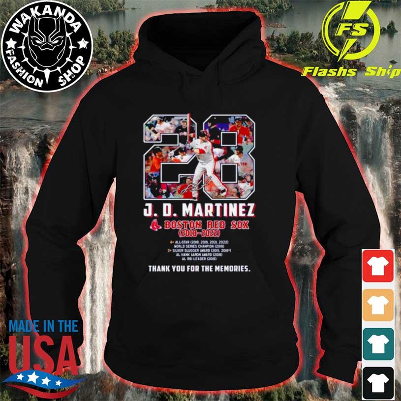 Official J.D. Martinez Boston Red Sox T-Shirts, Red Sox Shirt, Red