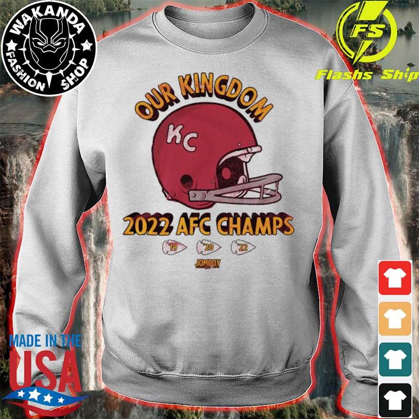 Chiefs Kingdom 2022 AFC Champions Kansas City Chiefs shirt t-shirt