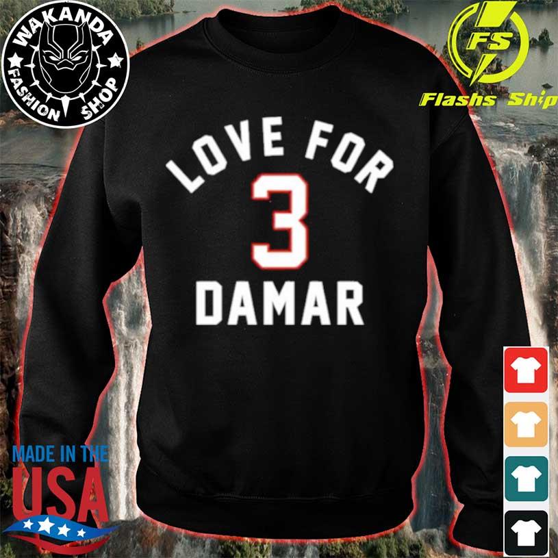 Hot Hamlin 3 Love For Damar Hamlin Shirt, hoodie, sweater, long sleeve and  tank top