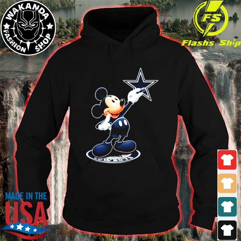 mickey mouse dallas cowboys hoodie