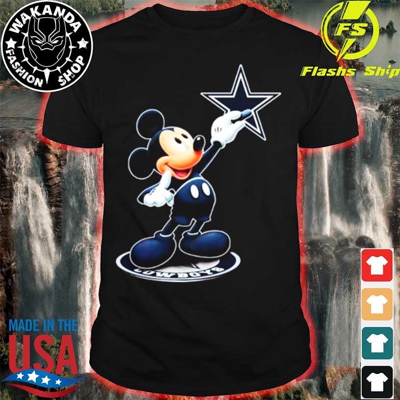 Mickey Mouse Nfl Dallas Cowboys logo 2023 shirt, hoodie, sweater