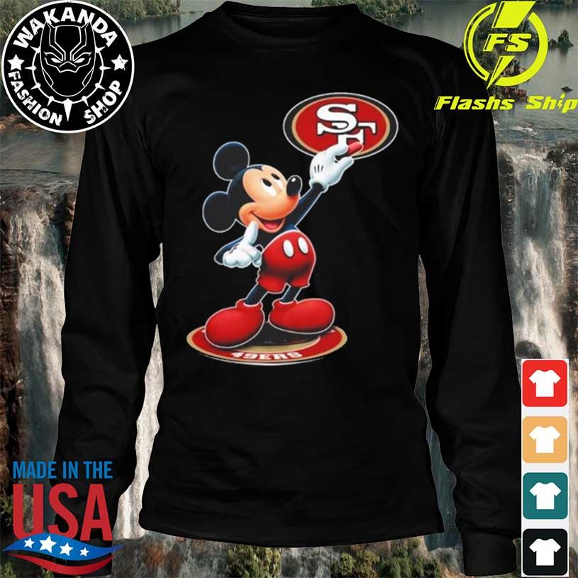 Original Nfl San Francisco 49ers Mickey Mouse 2023 T-shirt,Sweater