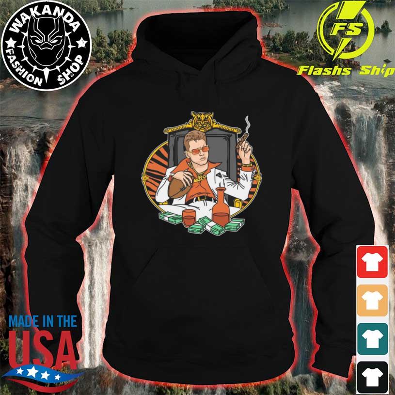 The Joe Burrow cigar Smoking shirt, hoodie, sweater, long sleeve