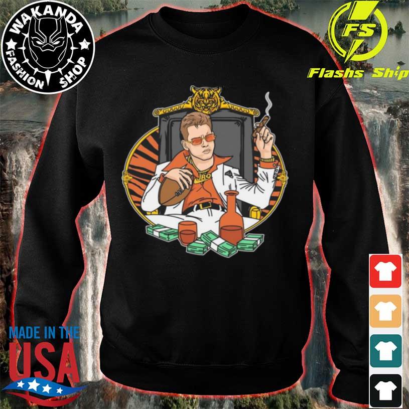 Official Joe burrow is hot shirt, hoodie, sweater, long sleeve and