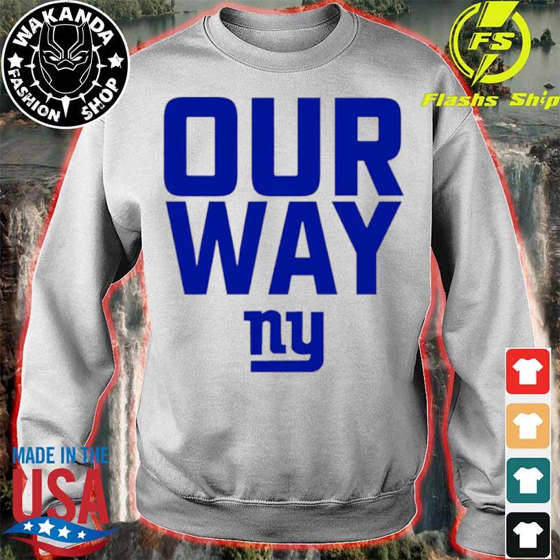 Pete Guelli our way New York Giants shirt, hoodie, sweater and v