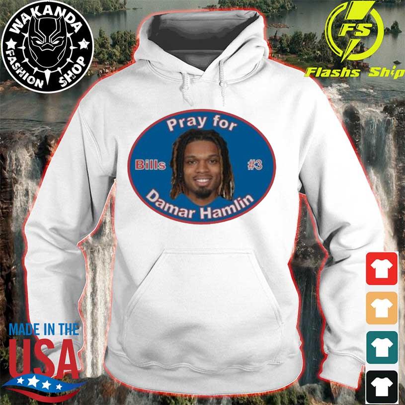 Damar Hamlin Buffalo Bills 3 2023 shirt, hoodie, sweater, long