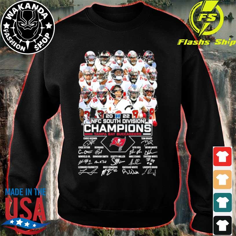 Tampa Bay Buccaneers 2022 NFC South Division Champions Shirt, hoodie,  sweater, long sleeve and tank top