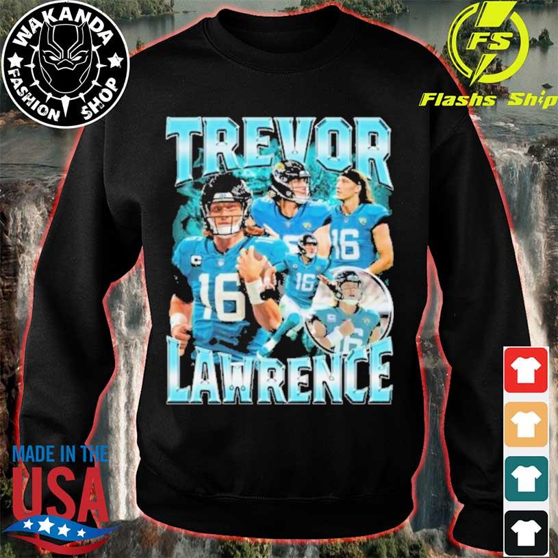 Trevor Lawrence Shirt, Jacksonville Jaguars Crewneck Unisex Hoodie