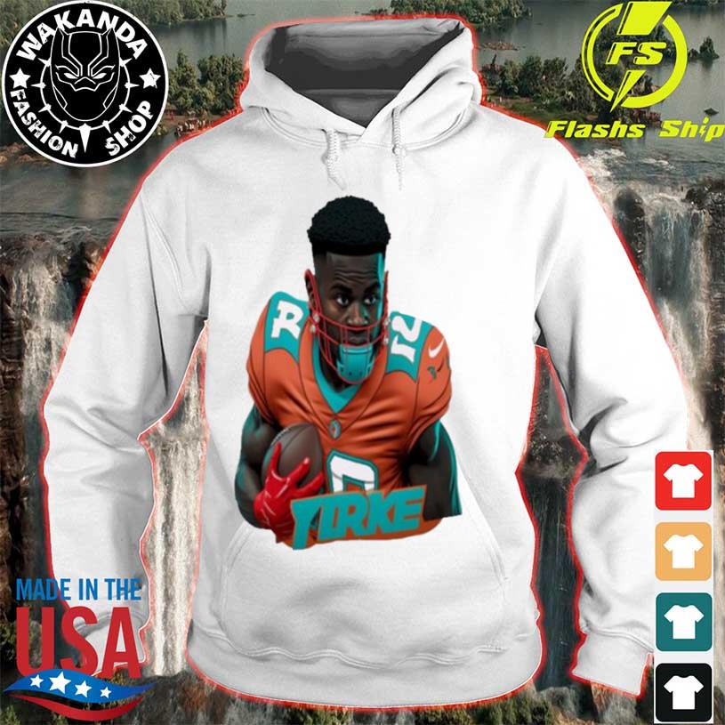 Miami Dolphins Tyreek Hill Hill Logo Hooded sweatshirt