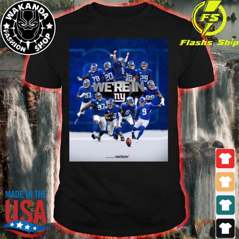 new york giants playoff shirt