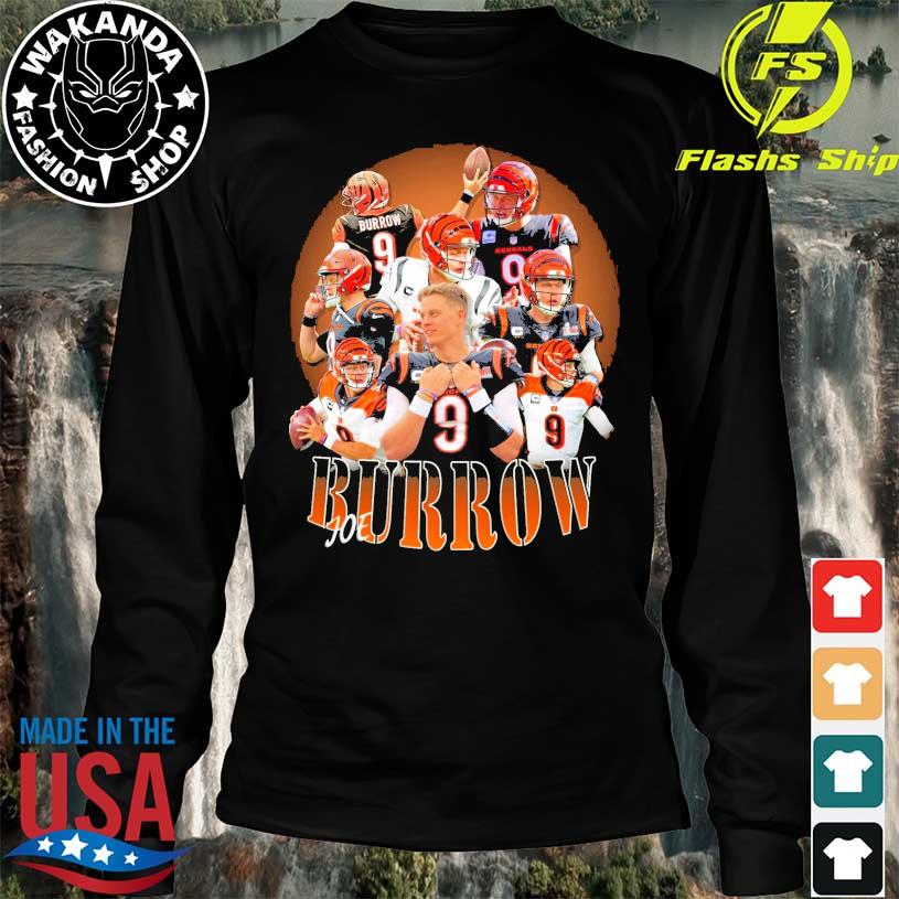 Joe Burrow 9 Cincinnati Bengals Nike logo Shirt, hoodie, sweater, long  sleeve and tank top