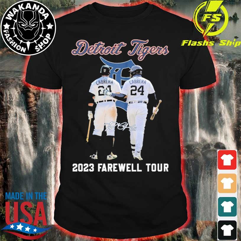 Detroit Tigers 2023 Farewell tour Signature Shirt, hoodie