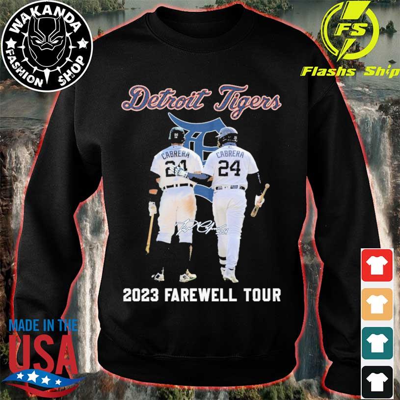 Detroit Tigers 2023 Farewell tour Signature Shirt, hoodie