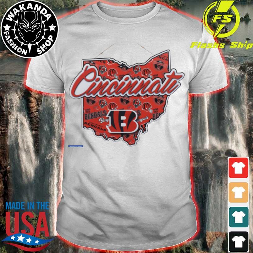 Cincinnati Bengals Bold Wordmark T-Shirt FOCO