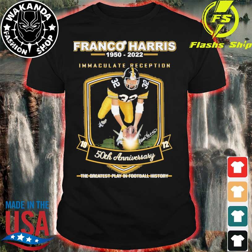 Franco Harris 1950 2022 immaculate reception 50th anniversary the