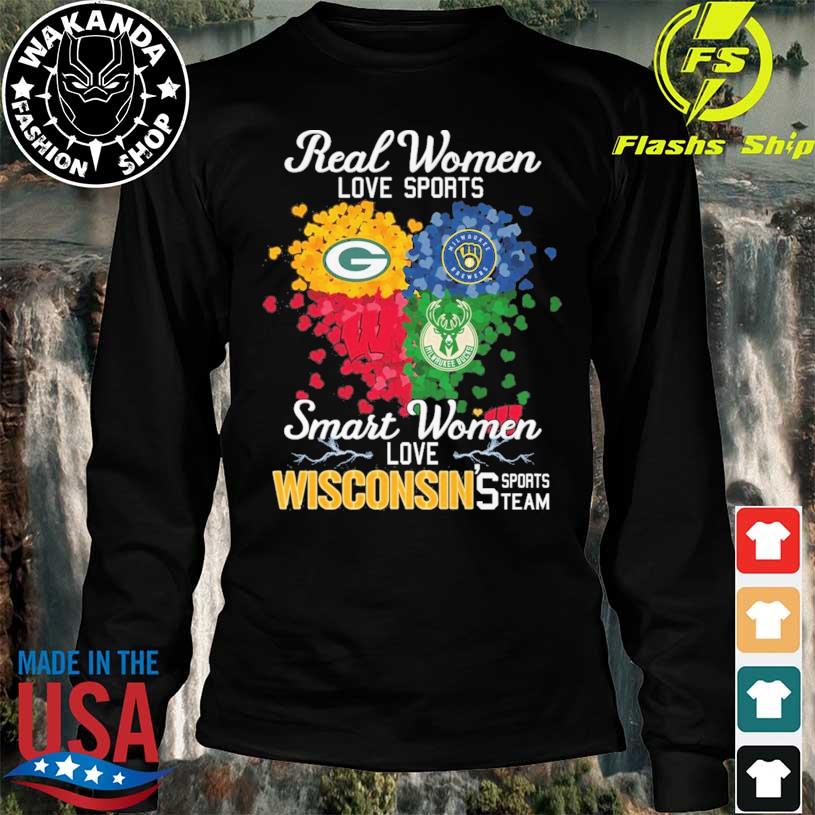 Official milwaukee Brewers Green Bay Packers And Milwaukee Bucks Wisconsin  Team Sport T-Shirt, hoodie, sweater, long sleeve and tank top