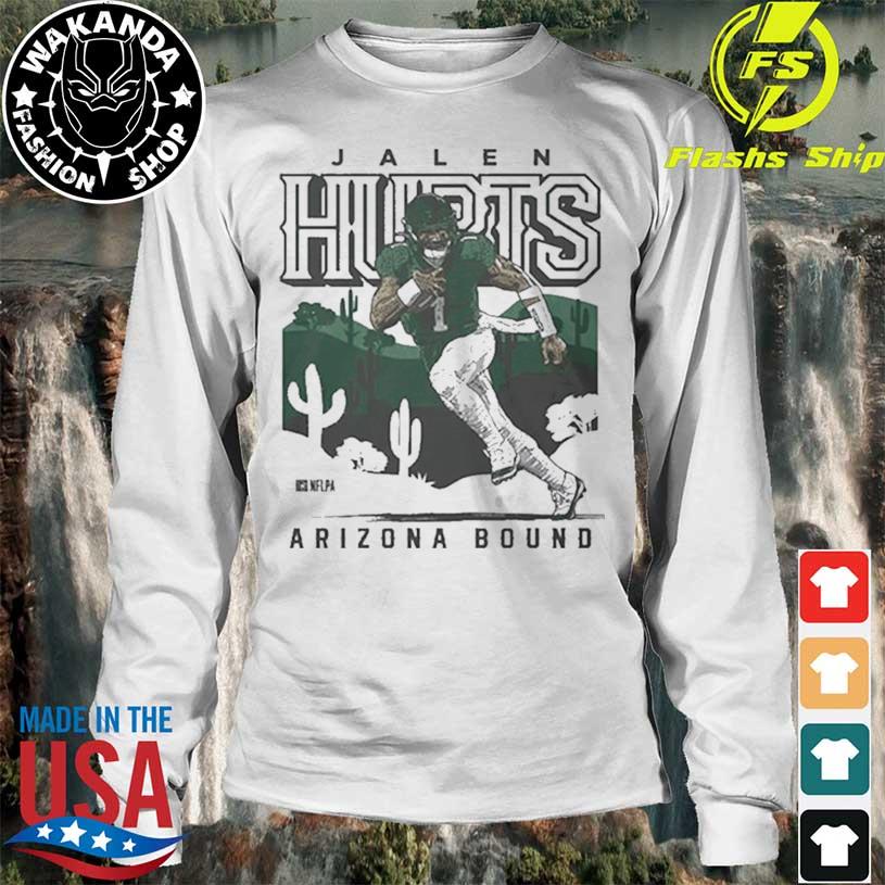 Buy Jalen Hurts Arizona Bound Run Philadelphia Eagles Hoodie For