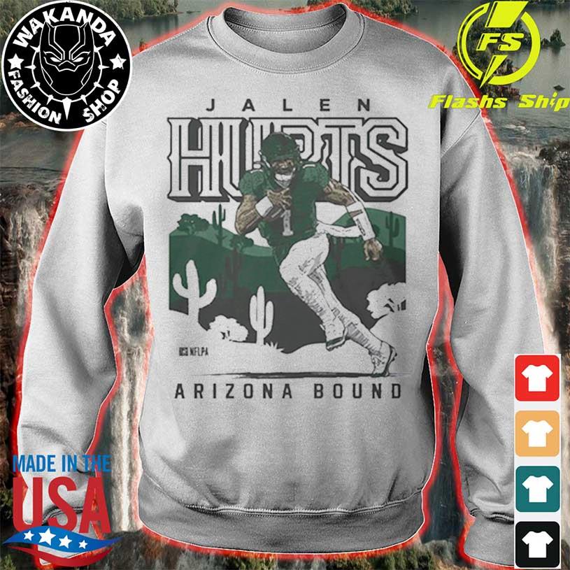 Buy Jalen Hurts Arizona Bound Run Philadelphia Eagles Hoodie For