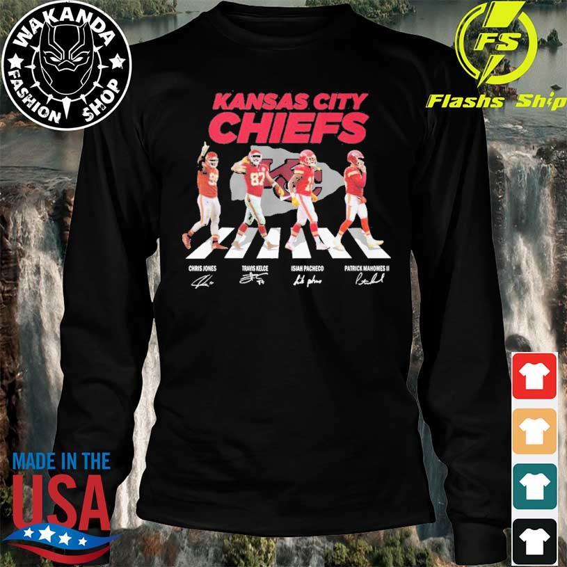 Official Kansas City Chiefs team abbey road signatures shirt, hoodie,  sweater, long sleeve and tank top