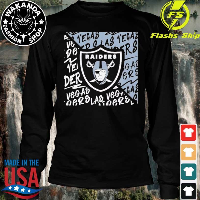 Las Vegas Raiders Youth Divide T-Shirt, hoodie, sweater, long