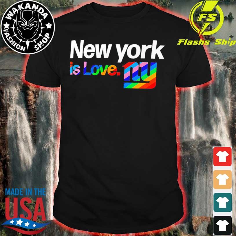 Xpsclothing - New York is love NY Giants City Pride Team Shirt by