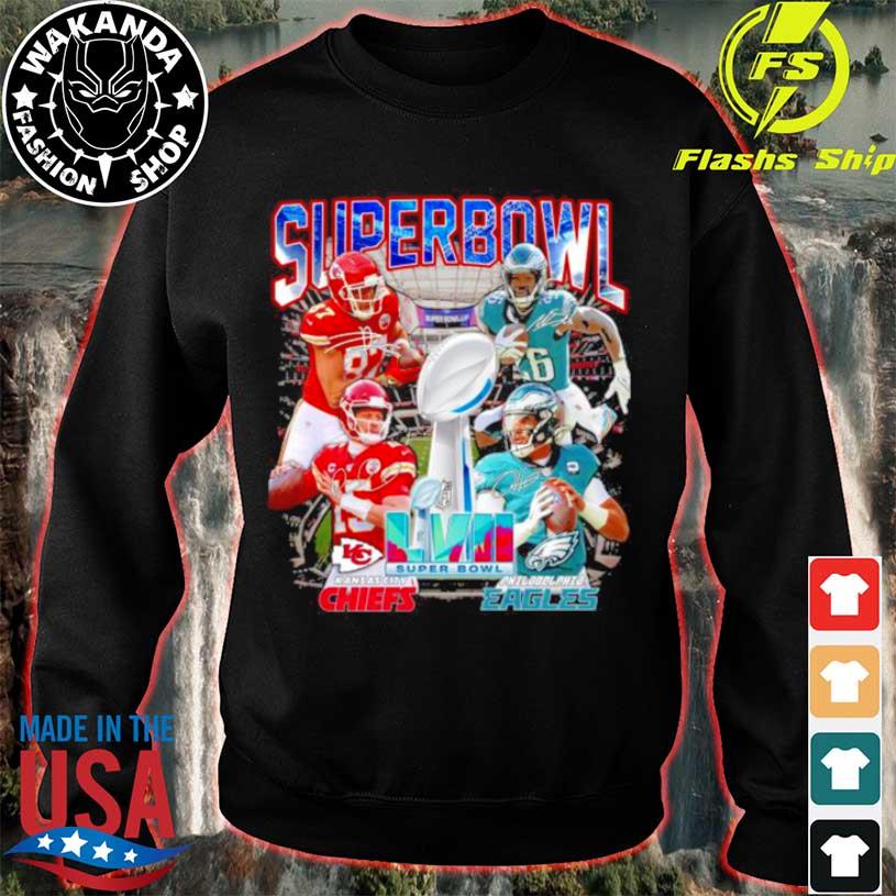 Super Bowl 2023 LVII Shirt, Kansas City Chiefs Vs Philadelphia