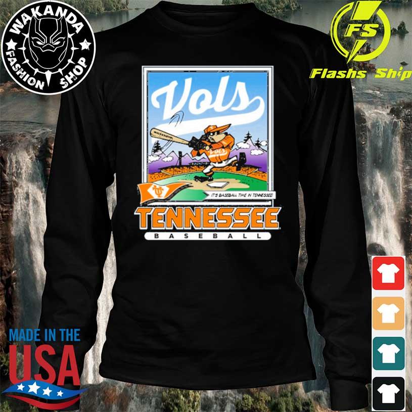 Tennessee Vols Smokey Its Baseball Time In Tennessee Shirt Longsleeve