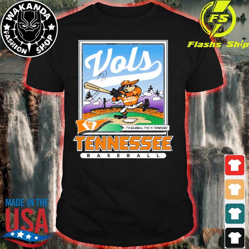 Tennessee Vols Smokey Its Baseball Time In Tennessee Shirt Longsleeve