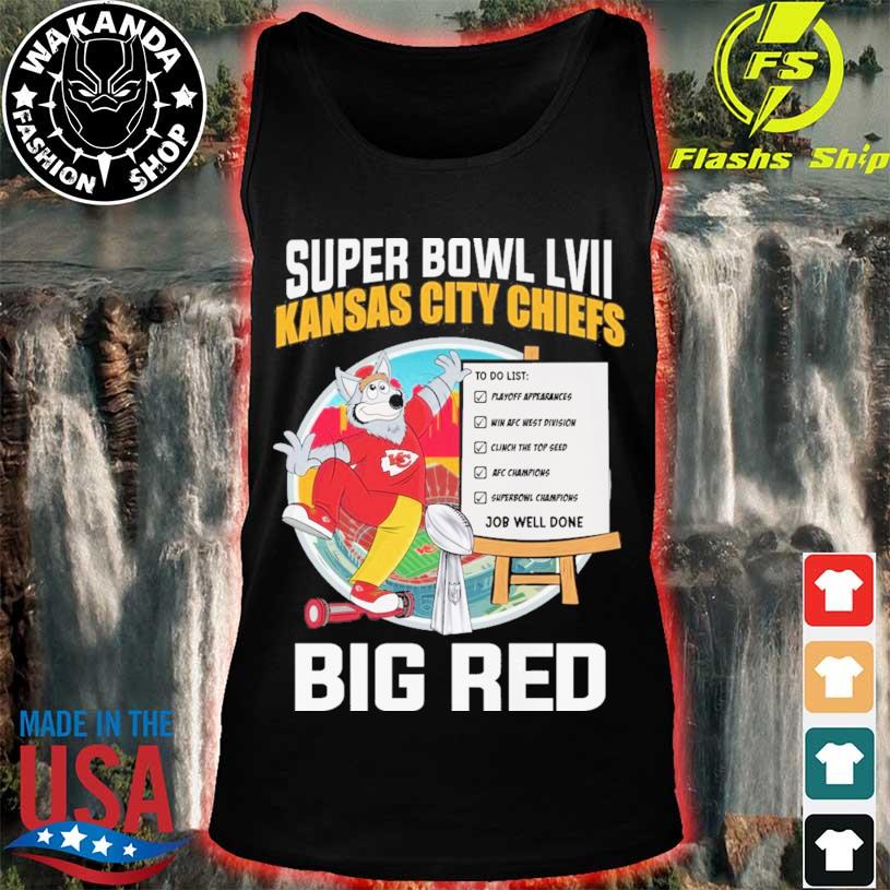 Men's Fanatics Branded Red Kansas City Chiefs Super Bowl LVII