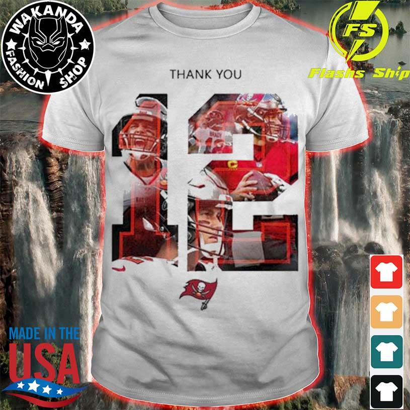 Tampa Bay Buccaneers thank You Tom Brady, Goat T-shirt - Yesweli