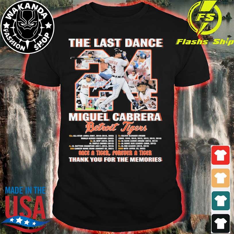 3000 Hits 500 Home Runs Detroit Tigers Miguel Cabrera Signature Shirt