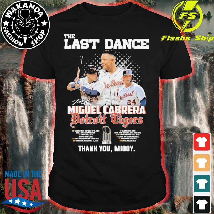 Miguel Cabrera Thank You Miggy Shirt, hoodie, sweater and long sleeve