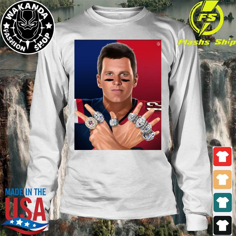 Tom Brady 7 Rings Shirt Tom Brady Shirt Tom Brady T-shirt 