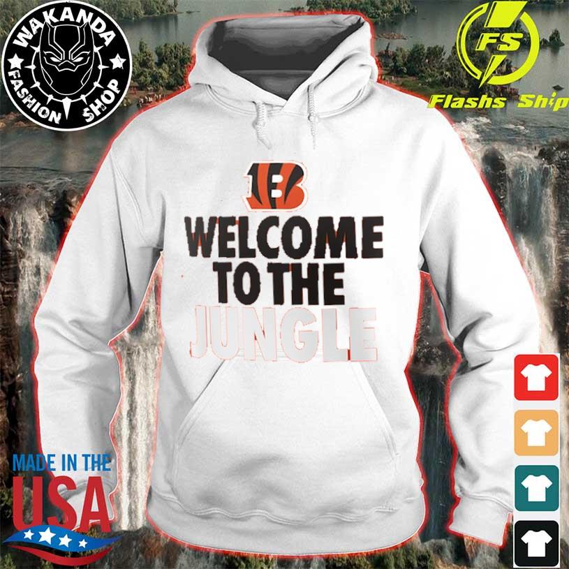 Welcome to the Jungle Cincinnati Bengals nike local essential shirt, hoodie,  sweater, long sleeve and tank top