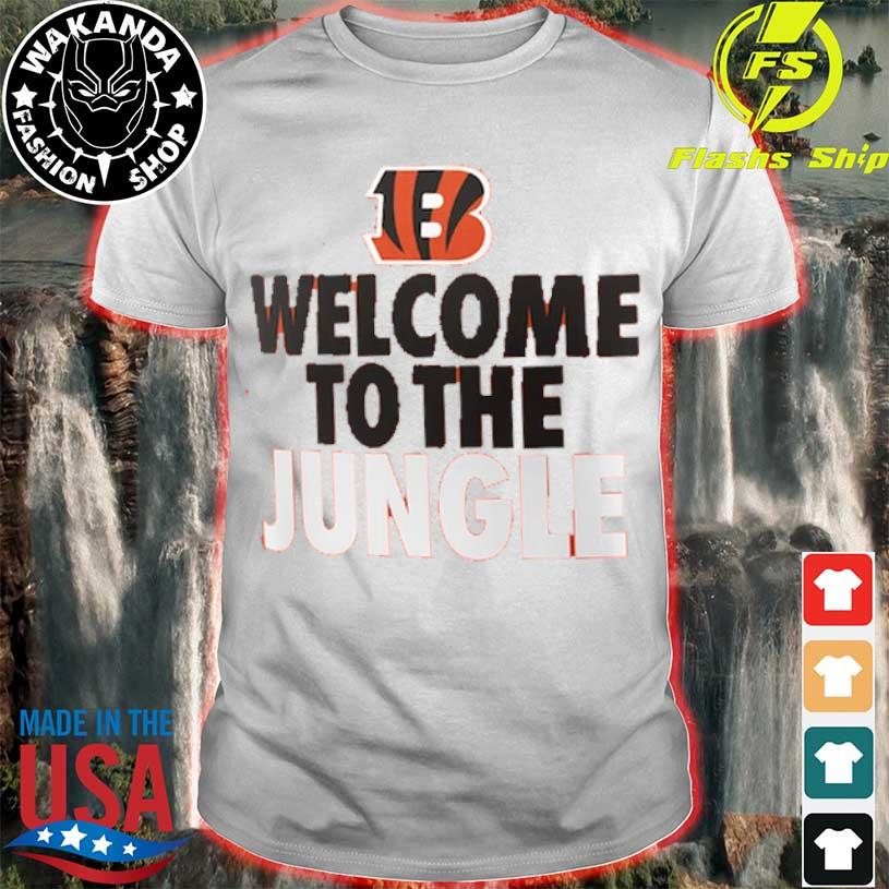 Cincinnati bengals nike women's welcome to the jungle shirt, hoodie, sweater,  long sleeve and tank top