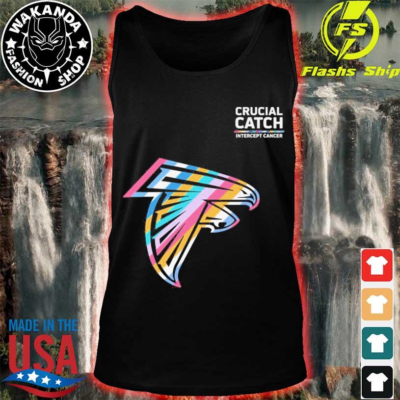 Crucial Catch Intercept Cancer Atlanta Falcons 2023 shirt, hoodie, sweater,  long sleeve and tank top