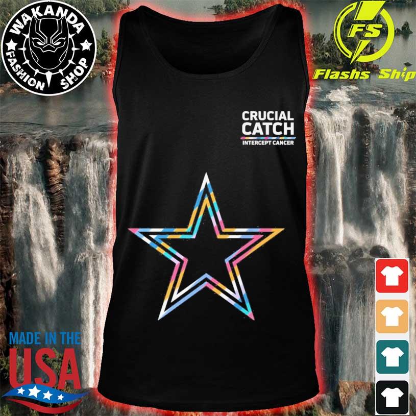 Crucial Catch Intercept Cancer Dallas Cowboys 2023 shirt, hoodie, sweater,  long sleeve and tank top