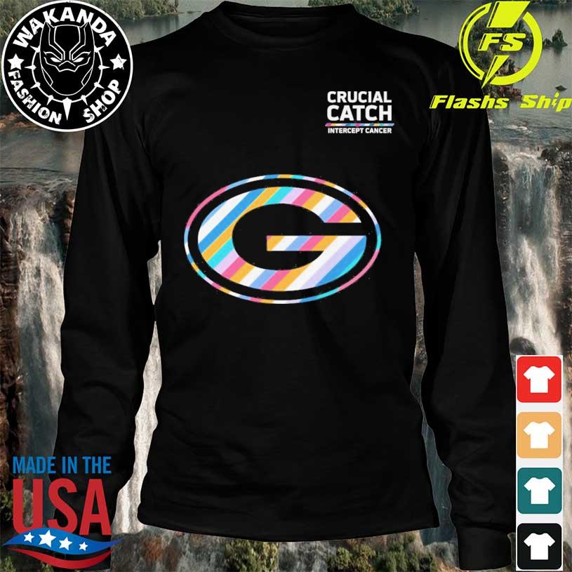 Crucial Catch Intercept Cancer Green Bay Packers 2023 shirt, hoodie,  sweater, long sleeve and tank top