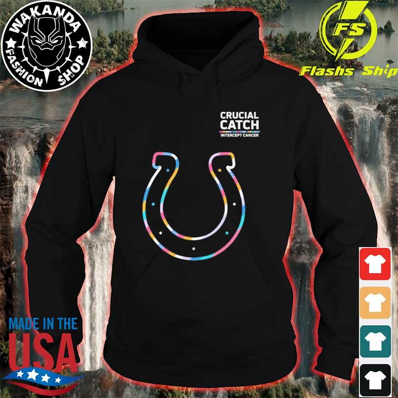 Intercept Cancer Crucial Catch Colts 2023 T Shirt, hoodie, sweater and long  sleeve