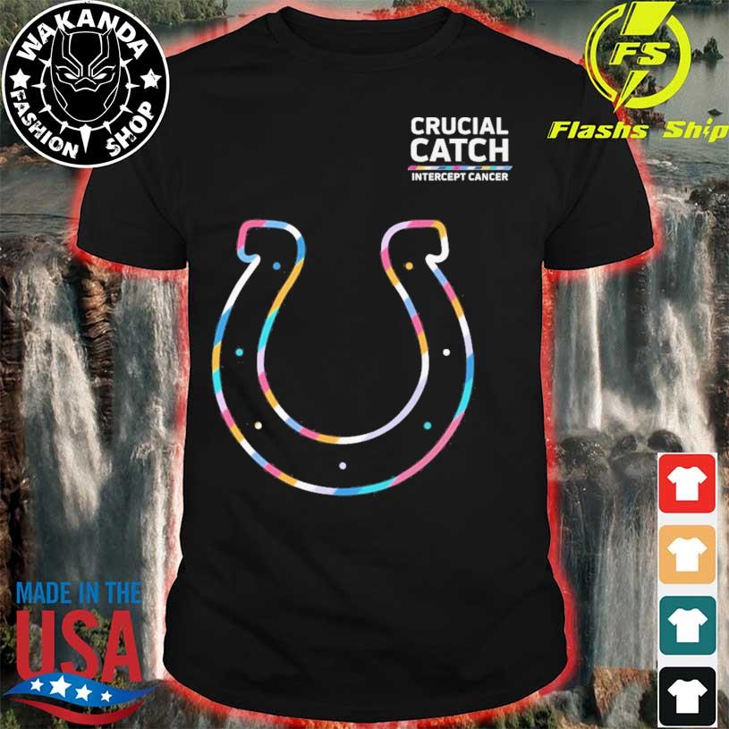 Indianapolis Colts Crucial Catch Intercept cancer 2023 shirt, hoodie,  sweater, long sleeve and tank top