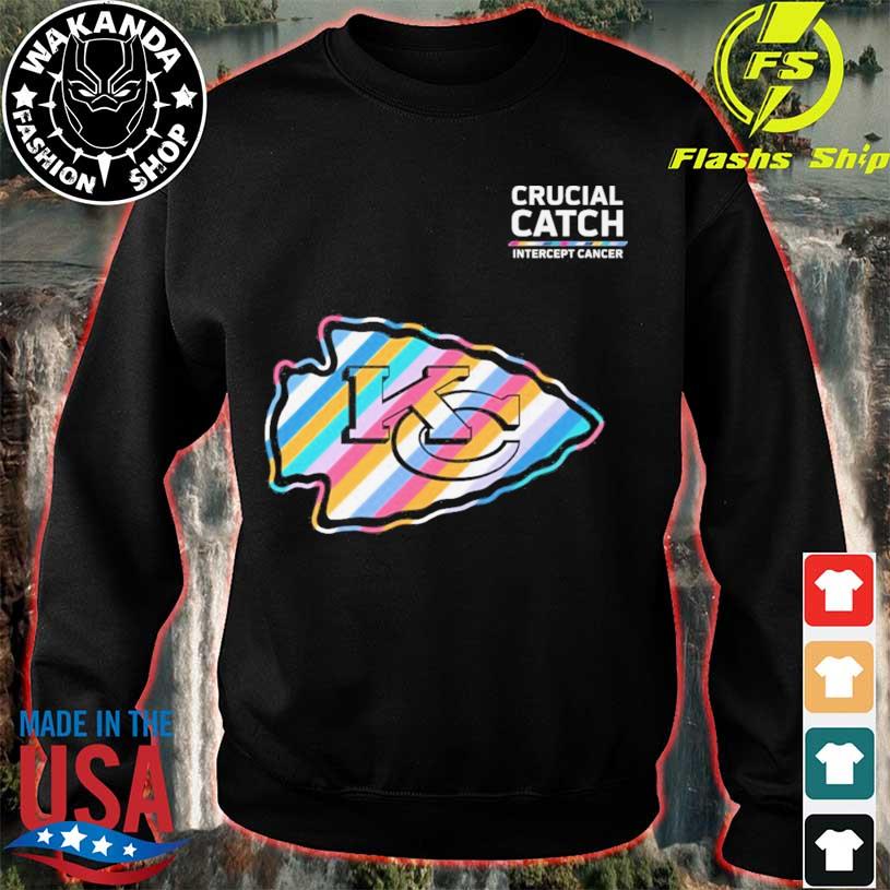 Kansas City Chiefs Crucial Catch Intercept Cancer shirt, hoodie, sweater,  long sleeve and tank top