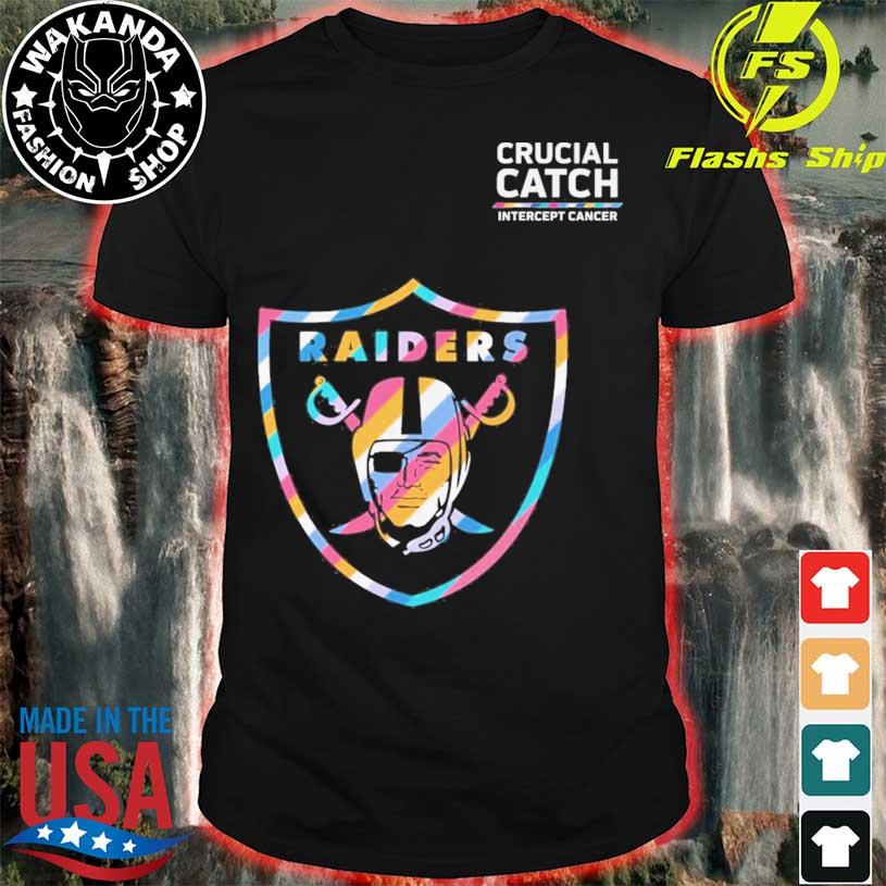 Crucial Catch Intercept Cancer Las Vegas Raiders 2023 shirt