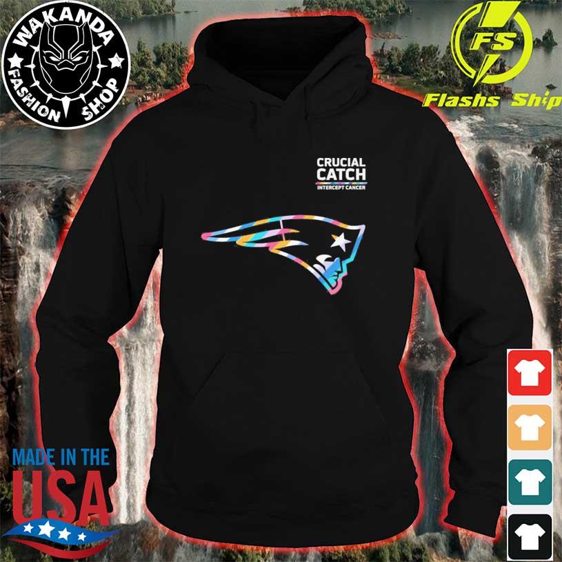 Crucial Catch Intercept Cancer New England Patriots 2023 shirt, hoodie,  sweater, long sleeve and tank top