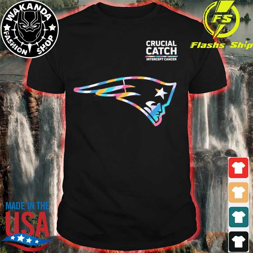 New England Patriots Crucial Catch Intercept Cancer Fight Like A Patriots  shirt, hoodie, sweater, long sleeve and tank top