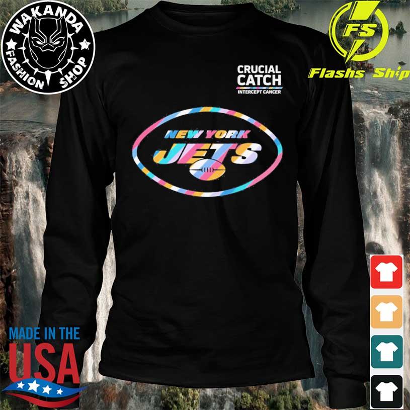 Crucial Catch Intercept Cancer New York Jets 2023 shirt, hoodie