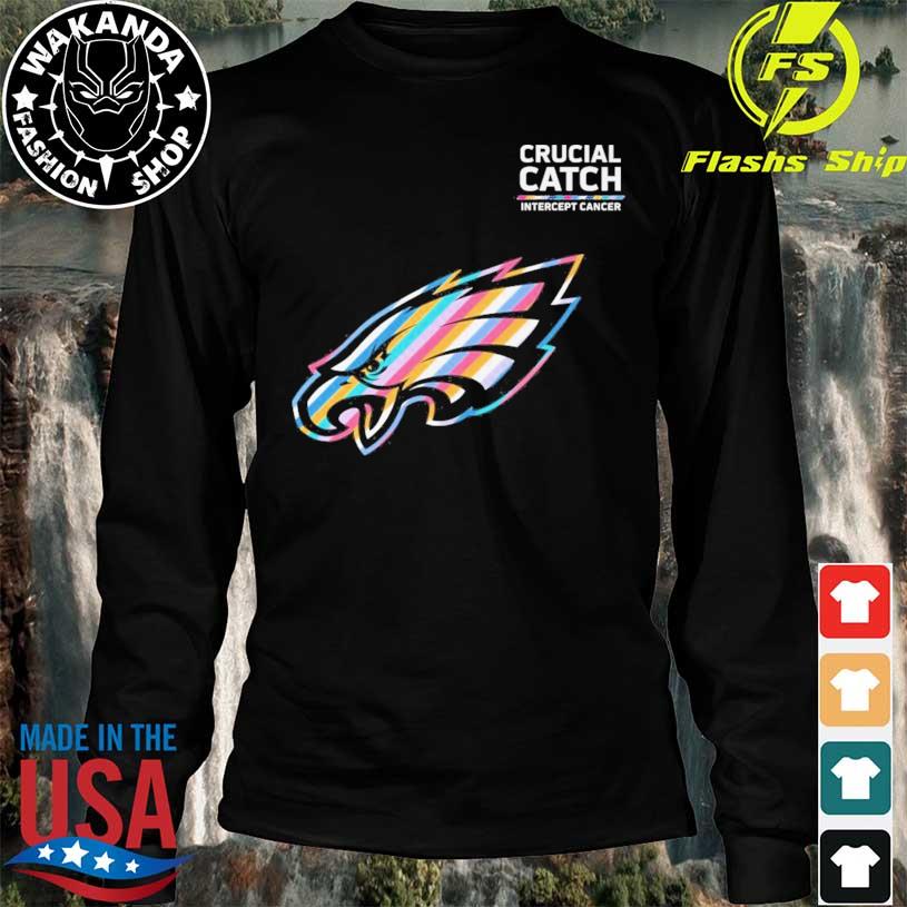 Crucial Catch Intercept Cancer Philadelphia Eagles 2023 shirt, hoodie,  sweater, long sleeve and tank top